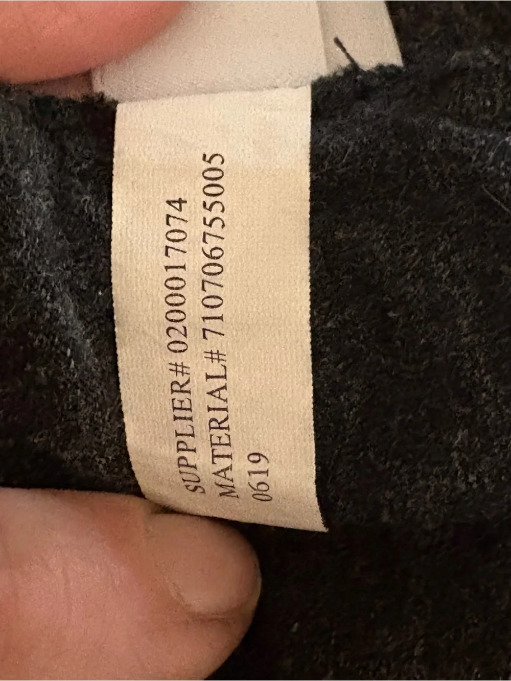 Polo Ralph Lauren Shirt Mens L Black Heather Long Sleeve Classic Fit Tee